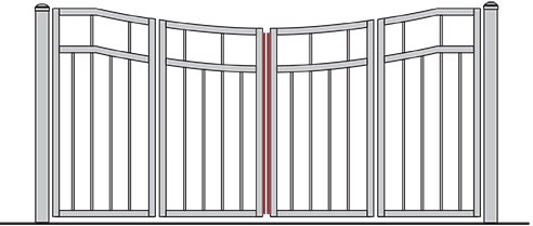 Four-Fold Gates